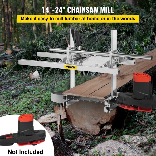 Mini Kettensäge Mühle Holz Cutting Guide 16-36" Mobiles Sägewerk Chainsaw Mill 