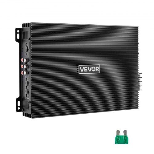 VEVOR Autoverstärker 4-Kanal, Endstufe Klasse AB Überbrückbar, Max. 4 x 200 W an 4 Ohm / 4 x 400 W an 2 Ohm, Hochleistungsverstärker für SUVs Pickups Geländewagen Mehrkanal-Audioverstärker