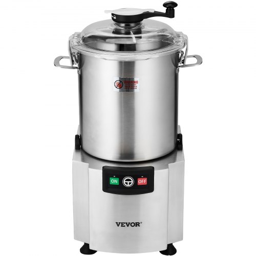 

VEVOR Küchenmaschine Gemüseschneider Gemüsezerkleiner 18L Edelstahl Multi