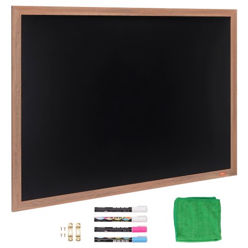VEVOR Kreidetafel Magnetisch 1168,4 x 889 mm, Magnetsammelbrett 913 x 1092 mm, Vertikalen oder Horizontalen Aufhängen inkl. 4 Kreidemarkers & Tuch, Wandmontage Aufsteller
