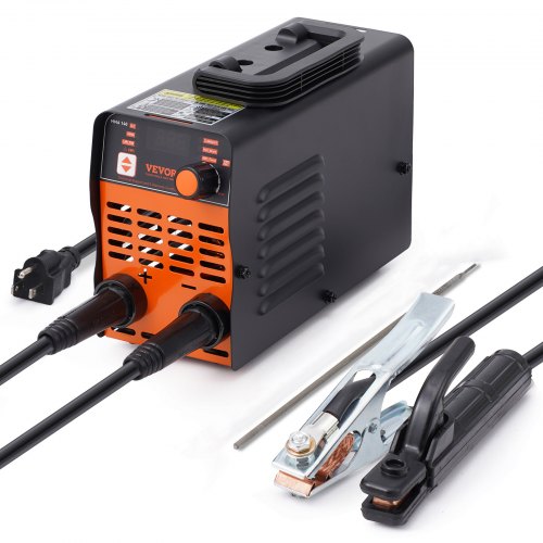

VEVOR 220 V Stabschweißgerät, 100 A ARC/Lift WIG-Schweißgerät mit großem LED-Display, tragbares 2-in-1-Stabschweißgerät mit Hot Start Arc Force Anti-Stick VRD, MMA ARC-Schweißgerät zum Schweißen