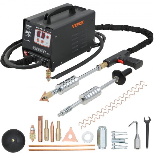 

VEVOR 220V Karosserie Ausbeulspotter 3 KW Automatisches Induktionsschweißen Ausbeulspotter Werkzeug 3500A Dent Puller Punktschweißgerät