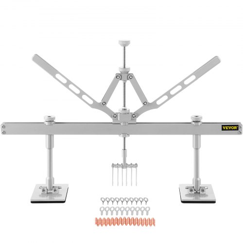 

VEVOR Dellenzieher Punktschweißgerät Lackfreier Dellenzieher 110 cm Reparatur Dellen Reparaturset mit 6 Klaue Haken