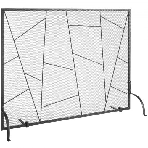 

VEVOR Funkenschutzgitter Eisen Kaminschutz 906mm Kamingitter Ofengitter Vintage Ofenschutzgitter 0–40 °C Kaminschutzgitter Kaminofen Schutzgitter Ofenschirm Gitter gegen Funkenflug