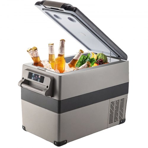 VEVOR Auto Kühlschrank 45L Kompressorkühlbox für Boot Lkw Auto usw Mini Kühlschrank 60W
