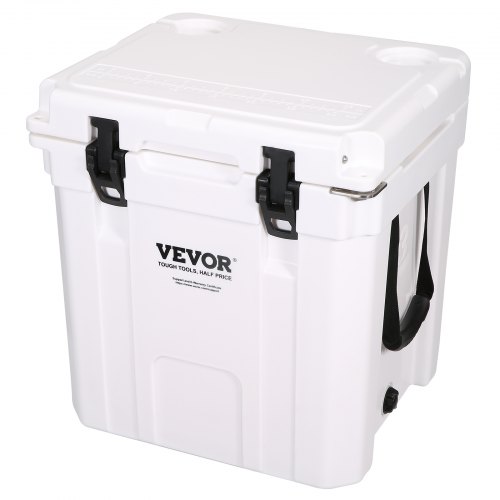 

VEVOR Passive Kühlbox Eisbox 36,34 L, Isolierte Kühlbox Camping Thermobox 30-35 Dosen, Campingbox Kühlschrank mit Flaschenöffner, Isolierung Kühlbox Tragbar, Eistruhe Cooler Multifunktional