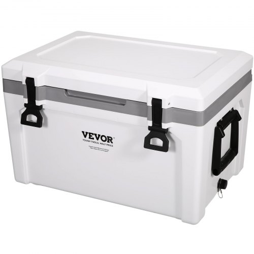 VEVOR Passive Kühlbox Eisbox 27,53 L, Isolierte Kühlbox Camping Thermobox 20-25  Dosen, Campingbox Kühlschrank