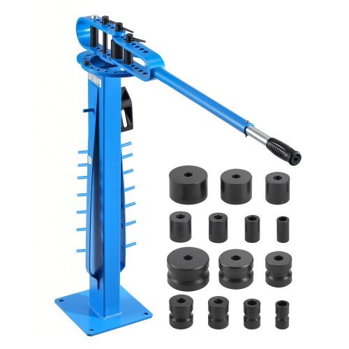 

VEVOR Rohrbieger, Rohrbiegegerät mit max. 50,8 mm Außendurchmesser & 14 Biegematrizen, 200° Rohrbiegewerkzeug für Kupfer-, Aluminium- & Eisenrohre, HVAC-, Klimaanlagen-, Kühlschrank- & Autoreparatur