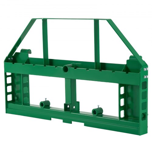VEVOR Kompaktlader, 1814 kg, 1270 x150x752 mm Palettengabelrahmenaufsätze mit 50,8 mm Anhängerkupplung & Speerhülsen, passend für John Deere Lader mit Schnellbefestigung, nur Rahmen