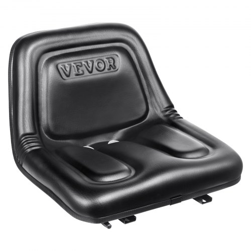 VEVOR Universal Traktorsitz aus PVC-Kunstleder und Polyurethanschaum Traktor Schleppersitz mit Entwässerungslöchern und Mikro-Sicherheitsschalter Fahrersitz Einzelsitz 160-340mm Schlitz