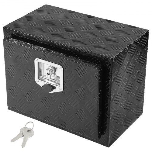 

VEVOR Unterboden-Werkzeugkasten Lkw Werkzeugbox Anhängerbox 46x32x36cm Schwarz