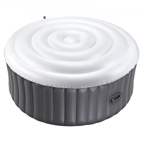 VEVOR Aufblasbare Abdeckung für Whirlpool 164,5cm Weiß Spa-Abdeckungen