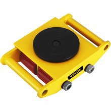 Heavy Machine Dolly Skate Roller Machinery Mover With 360 Degree Rotation Cap