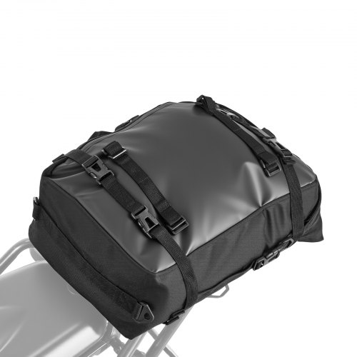 VEVOR Motorradhecktasche Rücksitztasche (30 L) mit wasserfester Regenabdeckung, Motorrad-Gepäckaufbewahrung, Gepäckträgertasche mit Schultergurt universell passende Heckträger Motorradgepäck