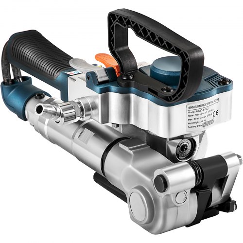 VEVOR kézi pántológép, pneumatikus B25 hordozható pántológép, kék; Pneumatikus h...