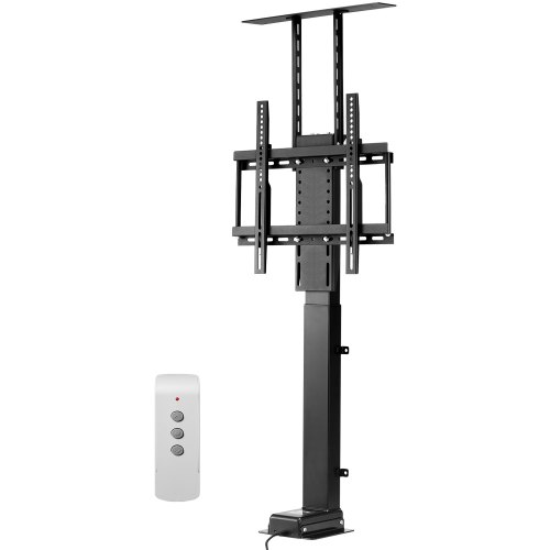 

VEVOR Motorisierter TV-Liftständer verstellbare Halterung für TV-Liftständer (60 kg belastbar), vertikale elektrische TV-Halterung mit Fernbedienung, für 813-1397 mm (nicht im Schrank)
