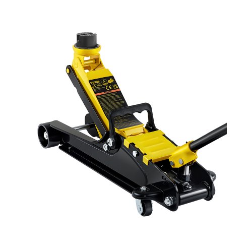 VEVOR hydraulischer Rangierwagenheber, 2,5 t Tragkraft Scherenwagenheber, 85-380 mm Höhenbereich hydraulischer Wagenheber Einzelkolben Heber, Autoheber für Familienautos, Lastwagen, SUVs