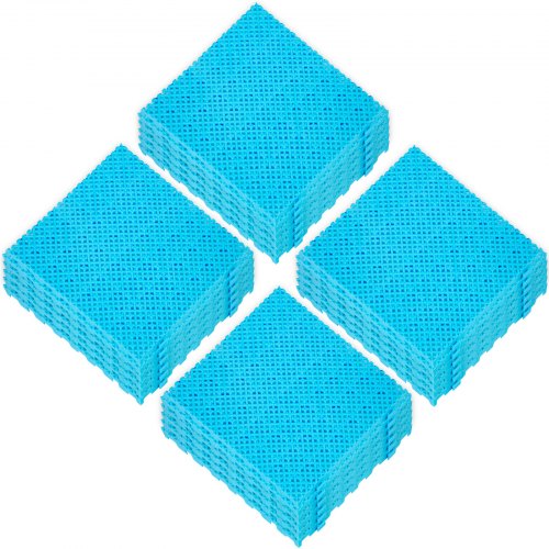 

Ineinandergreifende Fußmatten Rasenwegeschutz Spleißen Bodenfliesen11.8x11.8x0.5 Zoll 25 PCS blau