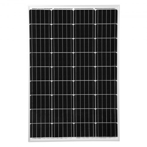VEVOR Solarpanel Kit Mono Solarmodul 100W Solaranlage 1000V DC ABS-Halterung 10m 
