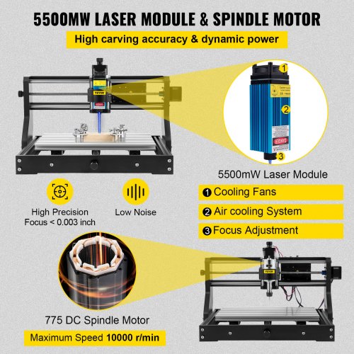 Ausverkauf 5500mw Laser-Graviermaschine Offline-Steuerung Carving CNC Maschine 