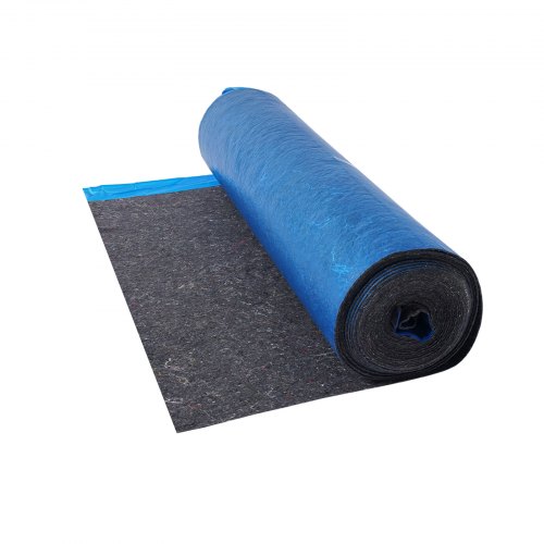 VEVOR 18,6m² Trittschalldämmung Dämmungunterlage 3mm Vinyl Laminat Holz Blau
