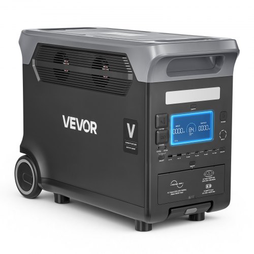 

VEVOR Tragbare Powerstation, 3000W Solargenerator, 3072Wh LiFePO4-Akku-Backup mit 13 Ausgangsanschlüssen für Notfälle zu Hause, Camping im Freien, Wohnmobilreisen (Solarpanel NICHT enthalten)
