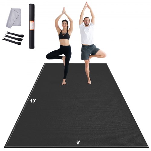 

VEVOR Trainingsmatte Rutschfeste Yogamatte Fitnessstudio Gymnastikmatte 3x1,8m