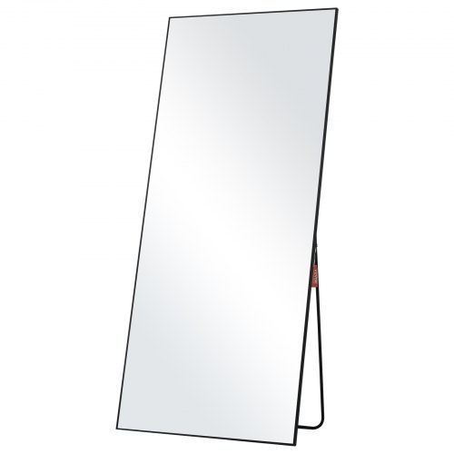 

VEVOR Standspiegel Ganzkörperspiegel mit Ständer Wandspiegel 1800x785x26mm