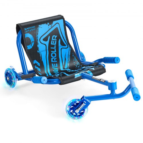 

VEVOR Drifter Trike Dreirad 60 kg, Dreiradscooter 960 x 440 x 285 mm, Kinderfahrzeug Dreirad für Kinder ab 4 Jahren, fährt auf allen harten Oberflächen im Innen- und Außenbereich, blau
