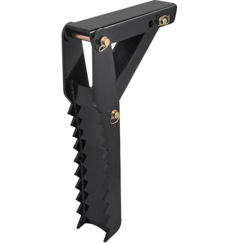 VEVOR Baggerdaumen 81,3 cm, Zahndicke 12,7 mm, robuster Baggerdaumen, geschweißte Daumenbefestigungen schwarzer Stahl, mechanisch verstellbarer Daumen für Tieflöffelbagger