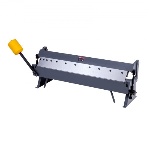 

VEVOR Biegemaschine, 910 mm Kantbank, 1,5-mm-Weichstahl-Biegedicke, 0–135 Grad einstellbar, Blechbieger, Schwenkbiegemaschine mit 6 Fingern, Blechbiegemaschine für präzises Biegen