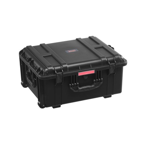 

VEVOR 3,5 Kubikfuß Hartschalenkoffer, Hartschale Trolley Koffer mit Rollen & einziehbarem Ziehgriff, IP67 wasserdichte Schutzhülle mit 4 Clips, 4 Vorhängeschlosslöchern und Schaumstoffeinlage
