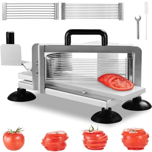 VEVOR Kommerzieller Tomatenschneider, 1/4