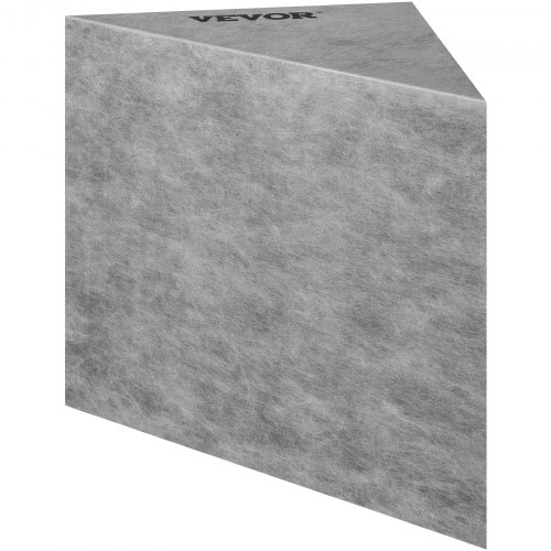 VEVOR Befliesbare Sitzbank dreieckig 57x40x50cm Sitzbank Badezimmer EPS-Verbundstoff Duschsitz 200kg Tragfähigkeit Duschstuhl 0,08㎡ Abdeckfläche 90° Innen- und Außenecken Ideal für Bad Duschbereiche