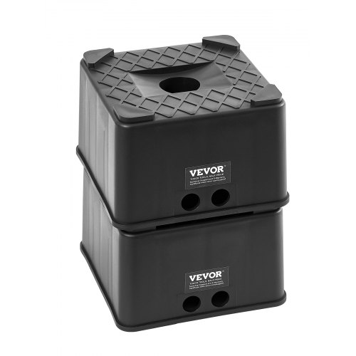 VEVOR 2 x Anhängerheber-Blöcke 2722kg Wohnwagen Nivellierblöcke 152,4mm Höhe