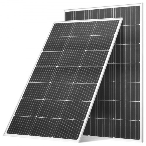 

VEVOR Monokristalline Solarmodule, 100 W 2er-Pack, PV-Modul mit MC4-Ausgangsleistung & Aluminiumrahmen, Solarpanel IP65 wasserdicht, Netzunabhängiger Balkonkraftwerk für Auto, Boot, RV, Flachdach