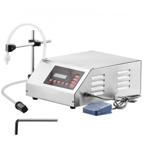 

VEVOR GFK-160 Füllmaschine Flüssigkeit 5-3500 ml 30W Liquid Filling Machine Abfüller Flüssigkeitsabfüllmaschine