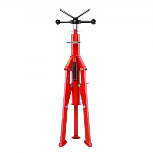 VEVOR V-Head-Rohrständer Höhenverstellbar 711,2-1320,8 mm Pipe Jack-Ständer Tragbarer hochklappbarer Pipe-Standfuß mit V-Fold-A-Jacks