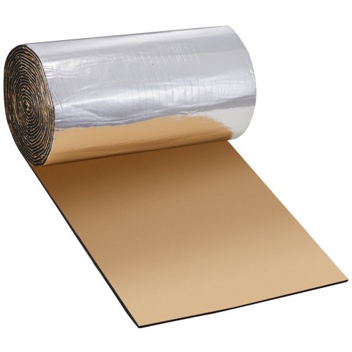 

VEVOR Dämmmatte Auto 3,3m² Antidröhnmatte 419,1x8001mm Fahrzeugdämmung 200mil(5mm) Stärke Aluminium-Folie Schallschutzmatte Hitzebeständig Lärmschutz Akustikdämmung Geräuschdämmung