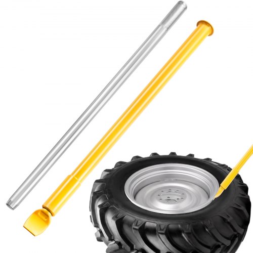 VEVOR Reifenmontiergerät Reifenwechsler 1175 mm Gelbes Reifenmontagegerät Montiereisen Montierhebel Reifenmontiermaschine Reifenwechseln Werkzeug Reifenheber Manuell für Pkw, Lkw, SUVs, Motorräder