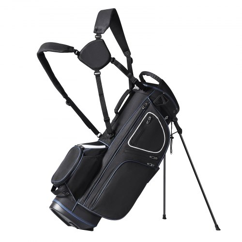 

VEVOR Golftasche Cart Bag Golfbag 89cm 14-Wege-Organizer-Teiler Oben 11 Taschen