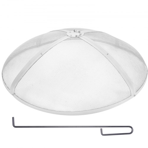 

VEVOR Funkenfang für Feuerschalen φ914 x 245 mm Feuerstellengitter Funkenschutz Edelstahl Funkenhaube 2-mm-Maschenlöcher Feuerschale Funkenschutzhaube Ideal für Feuerstellen Feuerschalen und Kaminen
