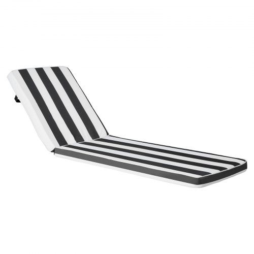 VEVOR 2x Deckchair Auflagen Liegenauflage Liegekissen 1889x561mm wasserabweisend