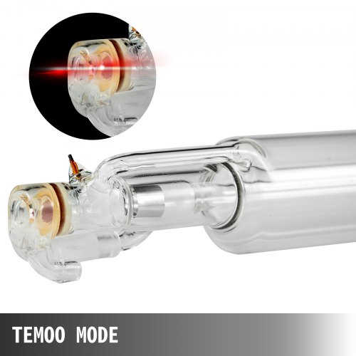 CO2 Glas Laserrohr 60W für Laser Graviermaschine VEVOR Borosilikatglas langlebig 