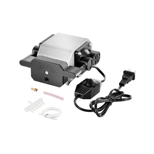 

VEVOR Air Assist 30 L/min, Luftunterstützungsset für Lasergravierer, beseitigt Rauch & Staub, reduziert die Oberflächentemperatur, schützt die Laserlinse, zum Lasergravieren von Holz & Metall