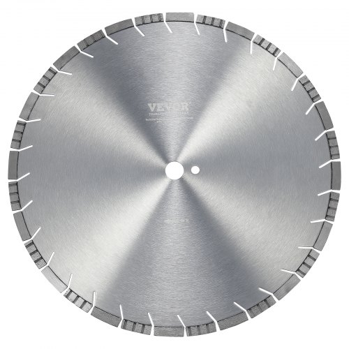 

VEVOR Diamantsägeblatt Betonsägeblatt 45 cm für Nass- oder Trockenarbeiten, 12 mm Diamantsegmentsägeblatt mit schrägen Zähnen, Mittellochdurchmesser 25,4 mm, für Beton, Zementplatten, Fliesen, Ziegel