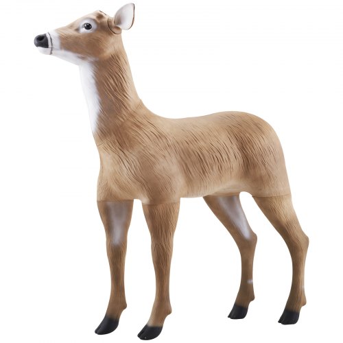 

VEVOR Hirschattrappe Hirschlockvogel für die Jagd im Freien, realistische HDPE-Hirschjagdattrappe, klappbare Beine für einfaches Tragen und Verwenden, für die Gartenhofdekoration, 1er-Pack