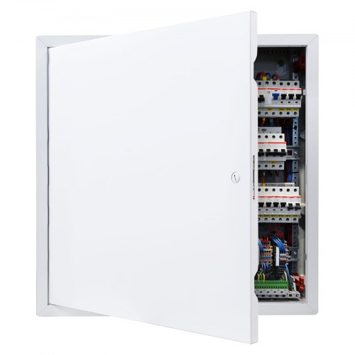 VEVOR Zugangsklappe Trockenbaudecken 411x411mm Sanitär Deckenzugangsplatte JXMBD1616INCHFEELV0
