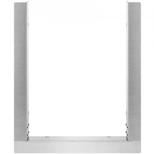 

VEVOR Bull Outdoor Products 385x497x50 mm, 2,5 kg Grill-Finish-Rahmen, Edelstahl, Außenveredelungsrahmen Außengrillrahmen 309x457 mm für Doppelseitenbrenner, notwendiger Schutz für Ihre Außenküchen