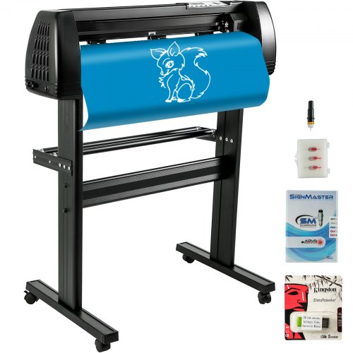 Vinyl Schneideplotter Zeichen Plotter 28" Softwarepaket Designwerkzeuge Geschäft 